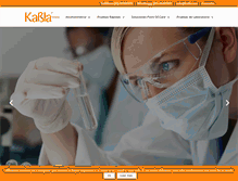 Tablet Screenshot of kabla.mx